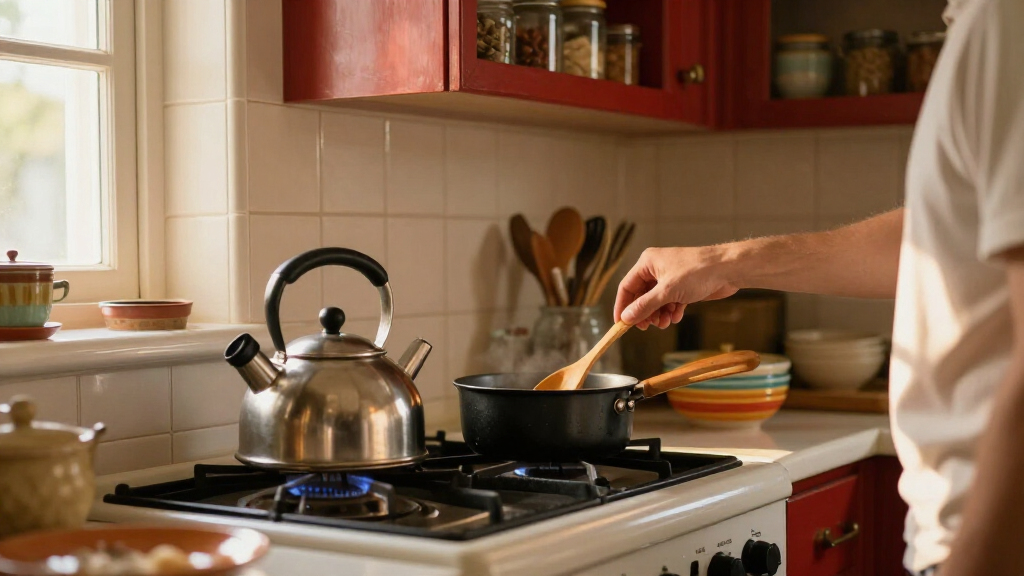 This Kitchen Got A 1940s-Style Redo — Somehow, It’s Bright And Modern Too