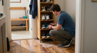 Dunelm’s Rotating Shoe Storage Is 30% Off – And Its Clever Design Doubles Your Hallway Storage