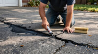 How To Fix Cracks In Asphalt Driveways In Two Simple Steps