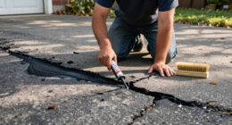 How To Fix Cracks In Asphalt Driveways In Two Simple Steps