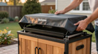 Say Goodbye To Basic Blackstone Griddle Storage With An Affordable Home Depot Hack